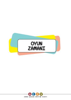 Oyun Zamanı AÇEV