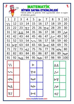 Rhythmic Counting Activities