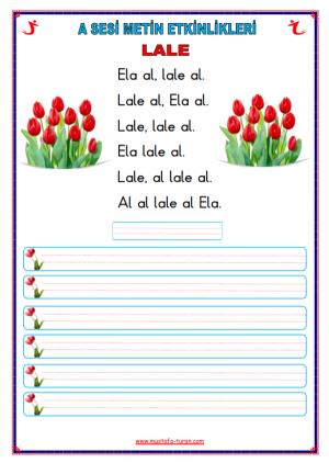 A- a Sound First Reading and Writing Activities