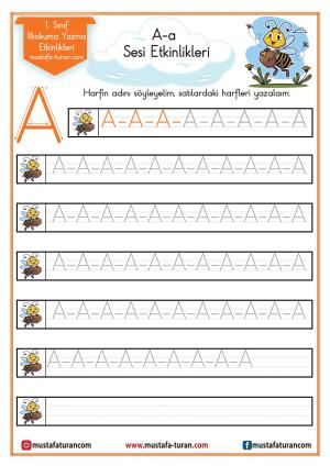 A- a Sound First Reading and Writing Activities