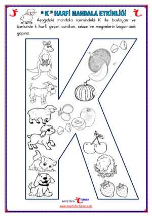 K - k Sound First Reading and Writing Activities