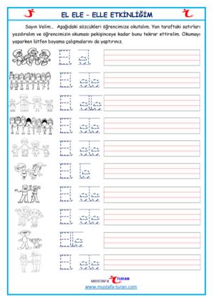 L-l Sound First Reading and Writing Activities