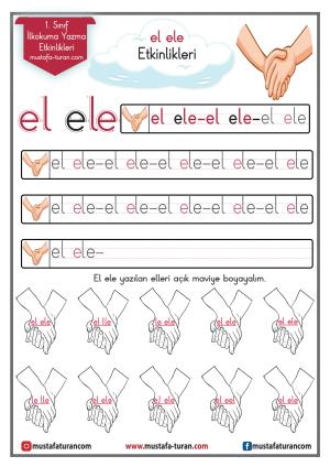 L-l Sound First Reading and Writing Activities