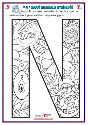 N - n Sound First Reading and Writing Activities