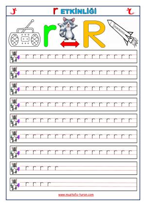 R - r Sound First Reading and Writing Activities