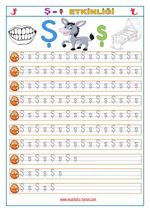 Ş-ş Sesi İlk Okuma Yazma Etkinlikleri