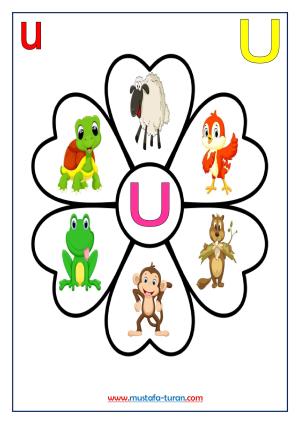 U - u Sound First Reading and Writing Activities