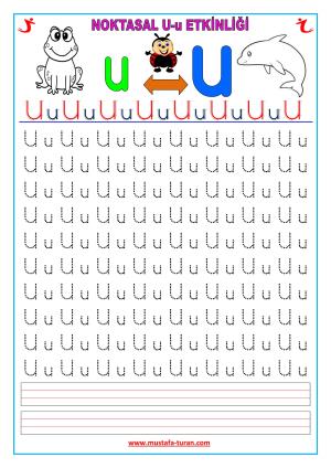 U - u Sound First Reading and Writing Activities