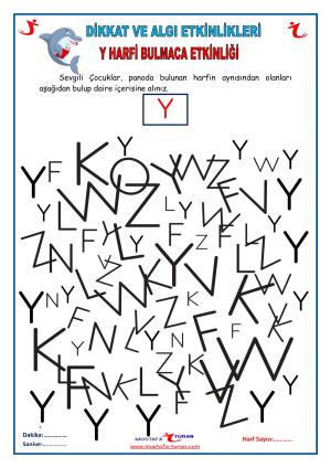 Y-y Sound First Reading and Writing Activities