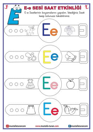 E - e Voice First Reading and Writing Activities