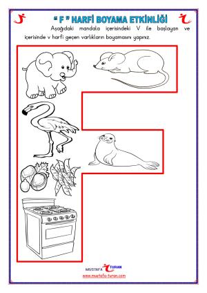 F - f Sound First Reading and Writing Activities