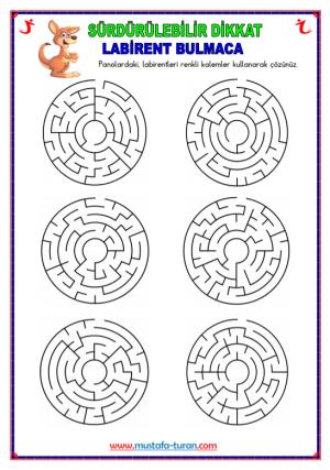 Labirent BulmacaEtkinlikleri-40