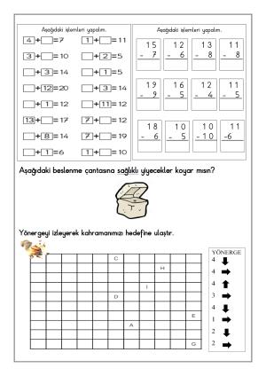 Hafta Sonu Çalışma Kağıtları ( Ödevleri )-5