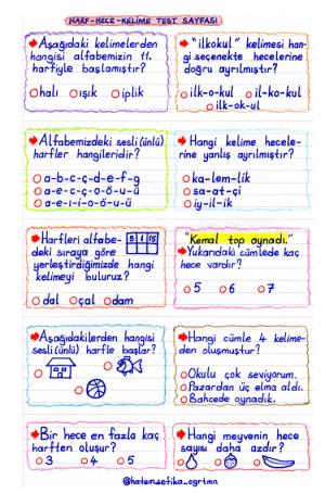 Buchstaben-Silben-Wortteststudie