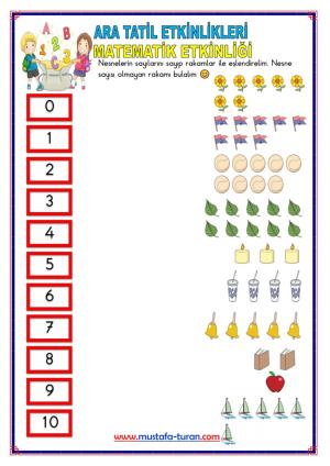 1st Grade 1st Midterm Break Activities and Studies