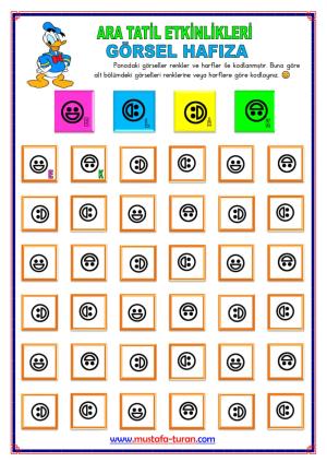 1st Grade 1st Midterm Break Activities and Studies