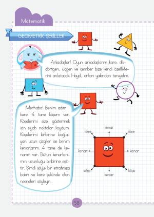 1. Sınıf Matematik Dersi Etkinlik Fasikülleri