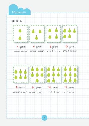 1. Sınıf Matematik Dersi Etkinlik Fasikülleri