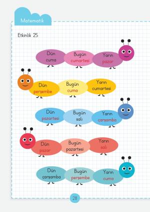 1. Sınıf Matematik Dersi Etkinlik Fasikülleri