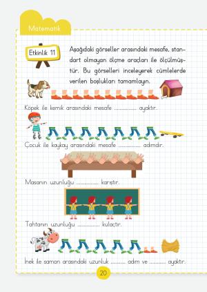 1. Sınıf Matematik Dersi Etkinlik Fasikülleri