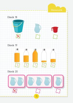 1. Sınıf Matematik Dersi Etkinlik Fasikülleri