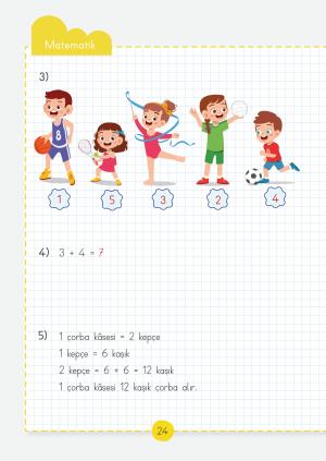 1. Sınıf Matematik Dersi Etkinlik Fasikülleri