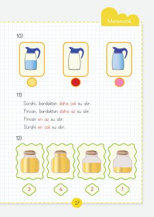 1. Sınıf Matematik Dersi Etkinlik Fasikülleri