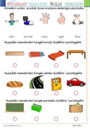 1. Sınıf Tatil Kitabı Etkinlikleri (Pdf)