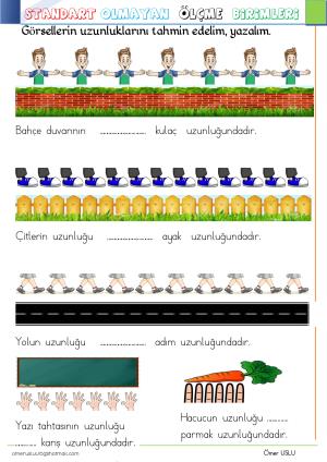 1. Sınıf Tatil Kitabı Etkinlikleri (Pdf)