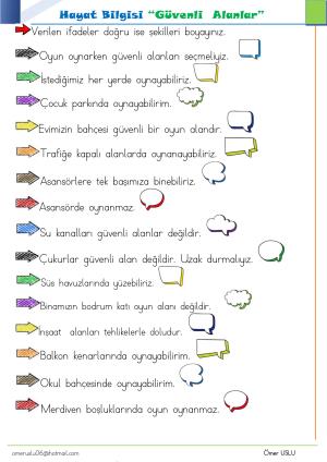 1. Sınıf Tatil Kitabı Etkinlikleri (Pdf)