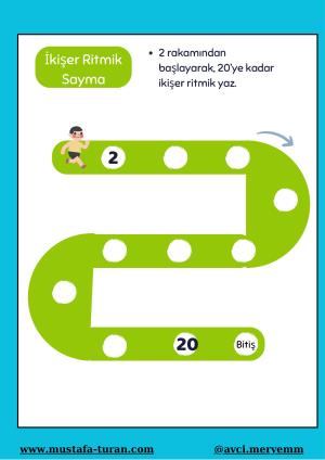 1st Grade Rhythmic Counting Activities