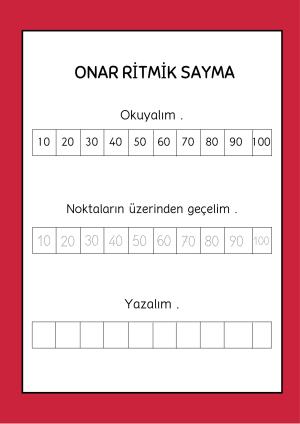 1st Grade Rhythmic Counting Activities