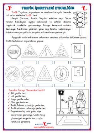 Trafik ve Trafik İşaretleri Etkinliği