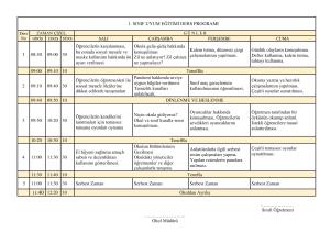 Plan y actividades de la semana de orientación del primer año 2023-2024