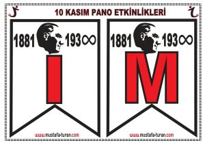 10 Kasım Pano Yazıları-14