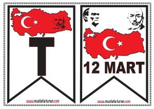 12 Mart Pano Yazıları 