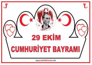 29 Ekim Cumhuriyet Bayramı Taçları