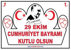 29 Ekim Cumhuriyet Bayramı Taçları