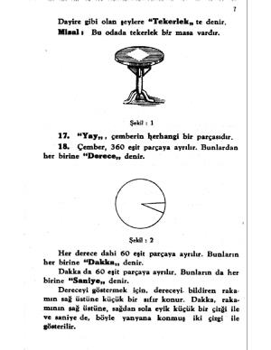 Atatürk'ün Yazdığı Geometri Kitabı