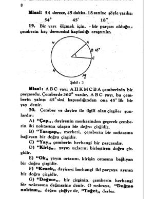 Atatürk'ün Yazdığı Geometri Kitabı