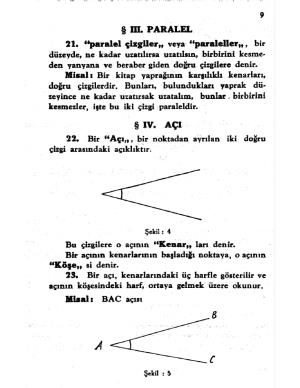 Atatürk'ün Yazdığı Geometri Kitabı