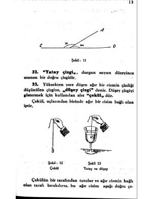 Atatürk'ün Yazdığı Geometri Kitabı