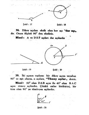 Atatürk'ün Yazdığı Geometri Kitabı