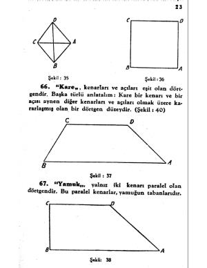 Atatürk'ün Yazdığı Geometri Kitabı