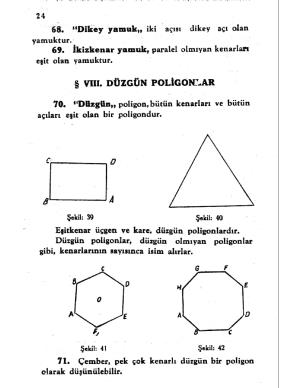 Atatürk'ün Yazdığı Geometri Kitabı