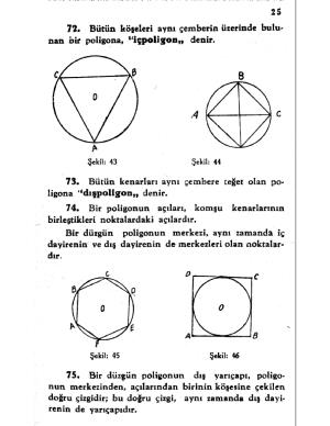 Atatürk'ün Yazdığı Geometri Kitabı