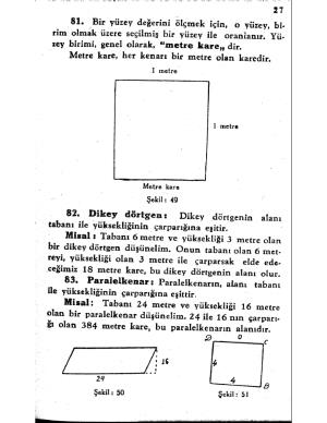 Atatürk'ün Yazdığı Geometri Kitabı