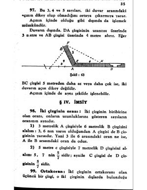 Atatürk'ün Yazdığı Geometri Kitabı