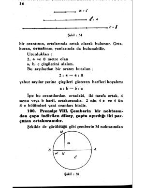 Atatürk'ün Yazdığı Geometri Kitabı