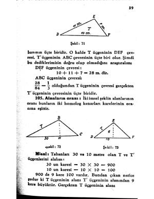 Atatürk'ün Yazdığı Geometri Kitabı